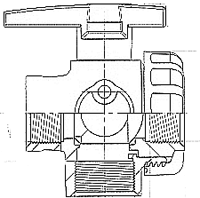 BALL VALVE L PORT BOTTOM ENTRY